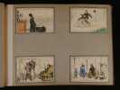 ALBUM MENUS et CARTES DE DINERS 1900.. ART CULINAIRE - GASTRONOMIE - ARTS DE LA TABLE 