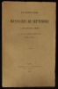 LE CENTENAIRE DES MASSACRES DE SEPTEMBRE A L'EGLISE DES CARMES, 2 - 3 - 4 SEPTEMBRE 1792-1892 .. collectif 