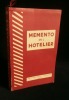 MEMENTO DE L'HOTELIER 1955 .. anonyme 