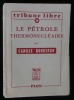 LE PETROLE THERMONUCLEAIRE.  . ROUGERON Camille
