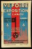 VIIe FOIRE-EXPOSITION DE L'ANJOU, Angers du 18 au 29 juin 1930.  . anonyme