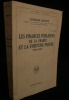 LES FINANCES PUBLIQUES DE LA FRANCE ET LA FORTUNE PRIVEE ( 1914-1925) .. MARTIN Germain 