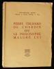 PIERRE TEILHARD DE CHARDIN OU LE PHILOSOPHE MALGRE LUI.. GRENET Paul-Bernard
