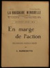 EN MARGE DE L'ACTION, Recherches sociologiques .. BARBEDETTE Lucien 