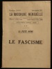LA PESTE NOIRE : LE FASCISME .. F. A. 