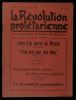 LA REVOLUTION PROLETARIENNE.. CHAMBELLAND Maurice / SHAW Bernard / LOUZON Robert / PERA J. 