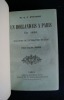 UN HOLLANDAIS A PARIS EN 1891, Sensations de Littérature et d'Art.. BYVANCK W.G.C. 