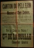 CANTON DU PELLERIN, COMTE DE LA RUELLE, Conseiller Général, VIVE LE CANTON DU PELLERIN ! .. Comte de LA RUELLE ( Maire de Sainte-Pazanne ) 