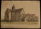 NOTRE-DAME DE LA ROCHE, VENDREDI 8 JUIN 1860 ( Abbaye Notre-Dame de la Roche Le Mesnil-Saint-Denis Yvelines ) .. anonyme 