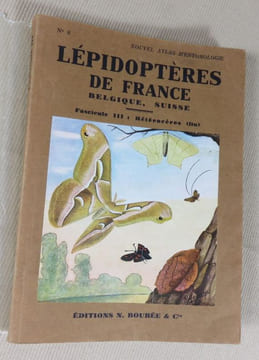 Atlas des lépidoptères de France Belgique, Suisse. Fascicules III : Hétérocères (fin).. HERBULOT Claude