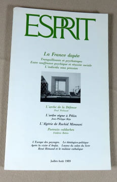 Revue esprit : La France dopée.... Revue esprit, (collectif)
