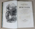 Dernières chansons de Béranger de 1834 à 1851 avec une préface de l'auteur illustrées de 14 dessins de A. de Lemud gravés sur acier.. BERANGER