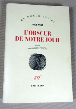 L'obscur de notre jour.. WEST Paul