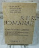Res romanae. 500 versions latines (classes du 2° cycle, classes terminale).. MAREL, COFFIGNIEZ, JONNEAUX