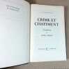 Crime et chatiment.. DOSTOIEVSKY (DOSTOIEVSKI)