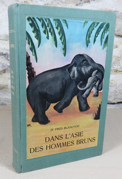 Dans l'Asie des hommes bruns. Voyage aux indes. BLANCHOD Fred
