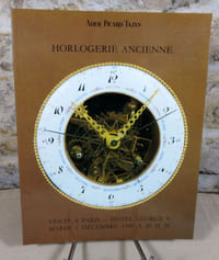 Horlogerie ancienne.