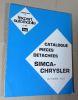 L'expert automobile supplément au n° 92 : Catalogue pièces détachées Simca Chrysler (octobre 1973).. L'expert automobile.