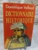 Dictionnaire historique.. VALLAUD Dominique