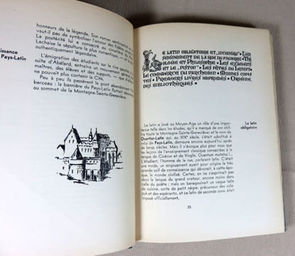 La vie du quartier latin des origines à la cité universitaire.. BOURRELIER Henri