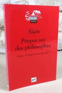 Propos sur des philosophes.