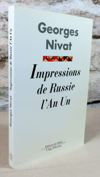 Impressions de Russie. L'an Un (Crimée, Oural, Haute-Volga).. NIVAT Georges