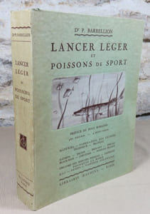 Lancer léger et poissons de sport.