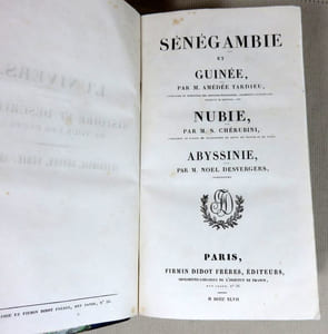 L'univers. Histoire et description de tous les peuples : Sénégambie, Guinée, Nubie, Abyssinie.