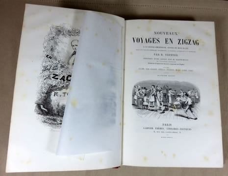 Nouveaux voyages en zigzag. A la Grande-Chartreuse autour du Mont Blanc, dans les vallées d'Hérens, de Zermatt, au Grimsel, à Gènes et à la ...