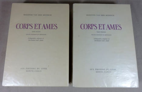 Corps et ames.. Maxence VAN DER MEERSCH, (Berthommé Saint-André)
