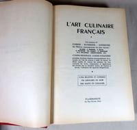 L'art culinaire français. Les recettes de cuisine, patisserie, conserves des maitres contemporains les plus réputés.