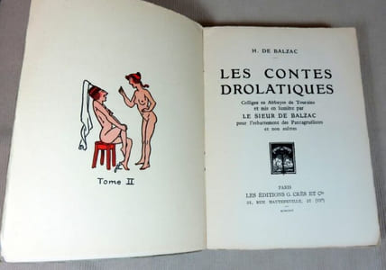 Les contes drolatiques, tome II.