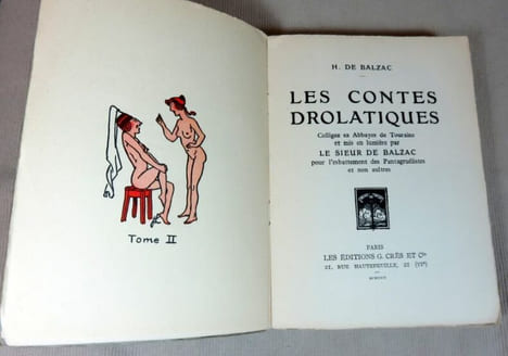 Les contes drolatiques, tome II.. BALZAC, (Joseph Hémard)
