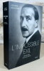L'impossible exil. Stefan Zweig et la fin du monde.. PROCHNIK George, (Stefan Zweig)