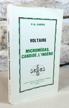 Voltaire. Micromégas, Candide, L'ingénu.. CASTEX, (Voltaire)