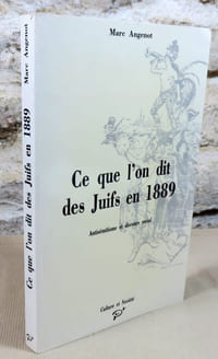 Ce que l'on dit des juifs en 1889.