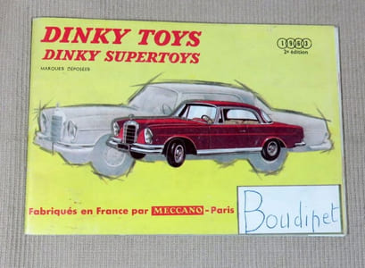 Catalogue dinky toys, Dinky supertoys.