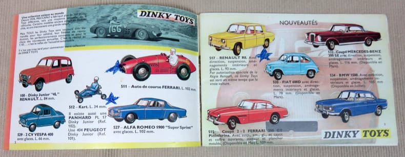 Dinky toys - Catalogue dinky toys, Dinky supertoys. - Livre Rare Book