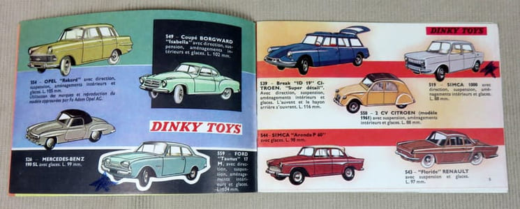 Catalogue dinky toys, Dinky supertoys.
