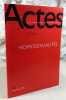 Actes de la recherche en sciences sociales. Homosexualit&eacute;s.. Collectif