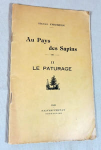 Au pays des sapins II : Le paturage.