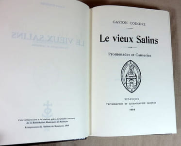 Le vieux Salins, promenades et causeries.