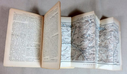 Guide Joanne Suisse 1902. Routes les plus fréquentées.