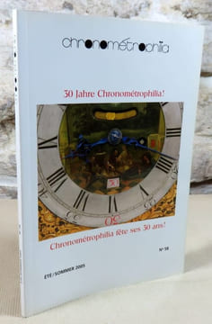 Numéro 58, été 2005.. Chronométrophilia.