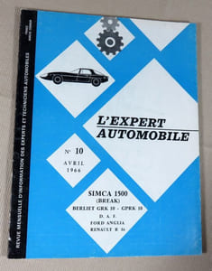 L'expert automobile n° 10 : Simca 1500 (break)...