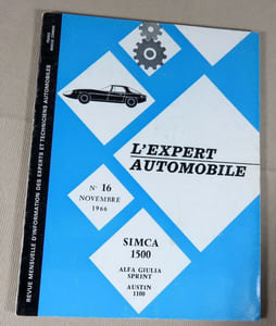 L'expert automobile n° 16 : Simca 1500...