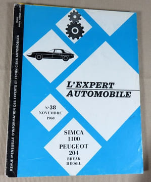 L'expert automobile n° 38 : Simca 1100.... L'expert automobile.