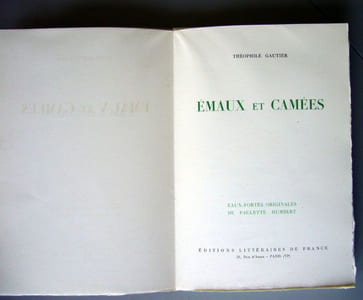 Emaux et camées.