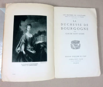 La duchesse de Bourgogne.