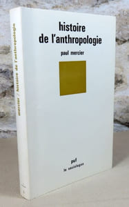 Histoire de l'anthropologie.